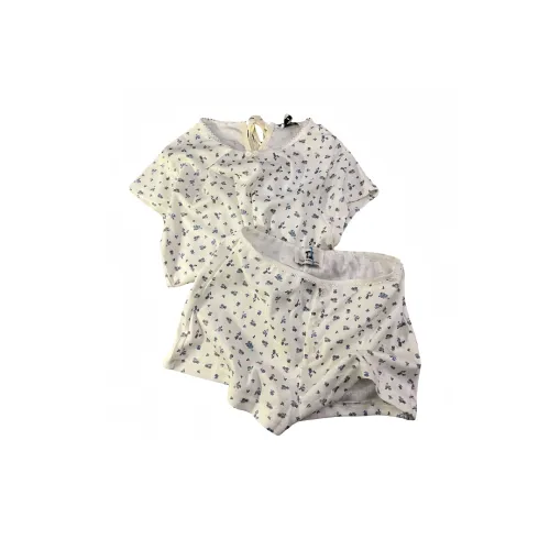 UYH Короткий рукав Рубашка + Шорты Женские Пижамные комплекты