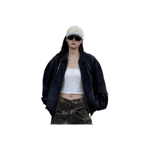 CASTLE WOODS Черные Женские Куртки