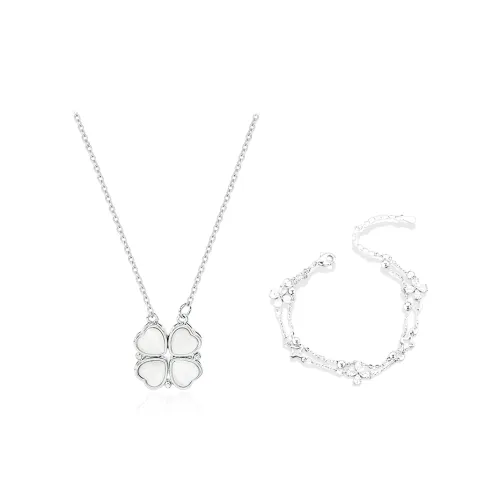 JOYDINNY Цветное стекло Нефритовые ожерелья Унисекс