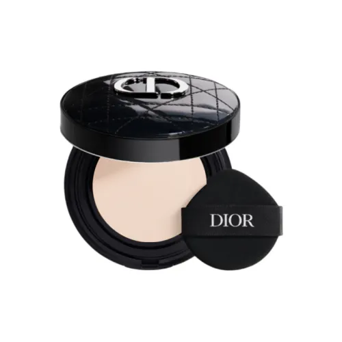 DIOR Глянцевое покрытие Плетеный узор Блестящий Сатин Светлый Сияние Воздушные подушки Прозрачный Увлажняющий 12г