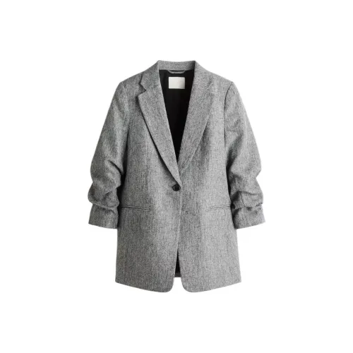 H M Серый Смешанный Цвет Женские Деловые Костюмы