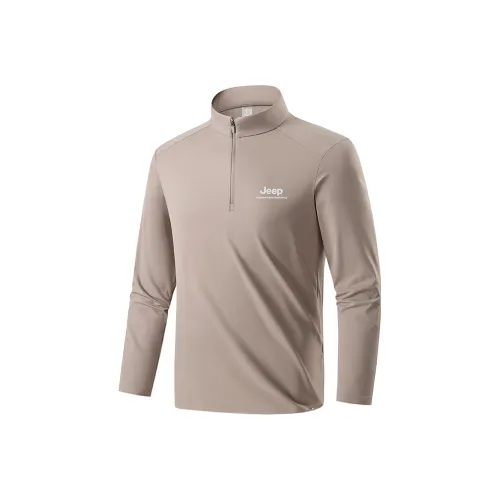 JEEP Длинный рукав Т-рубашка Унисекс