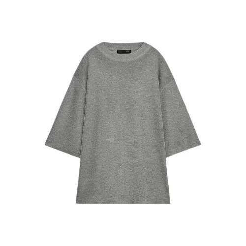 ZARA Зебра с принтом серый женский трикотаж