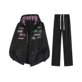 Черный топ + Черные брюки