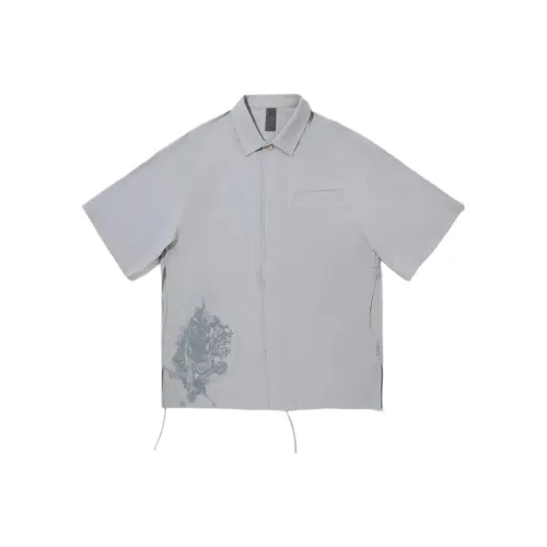 Подкладка Камень Серый Мужские Рубашки