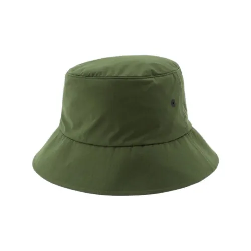 MAMMUT Полиэстер Переработанное волокно Шляпы ведра Мужской Deep Болото Цвет