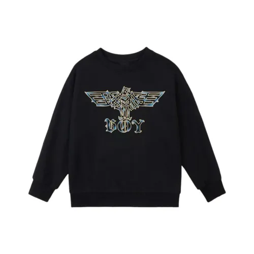 BOY JUNIOR Черный Kids Свитшоты