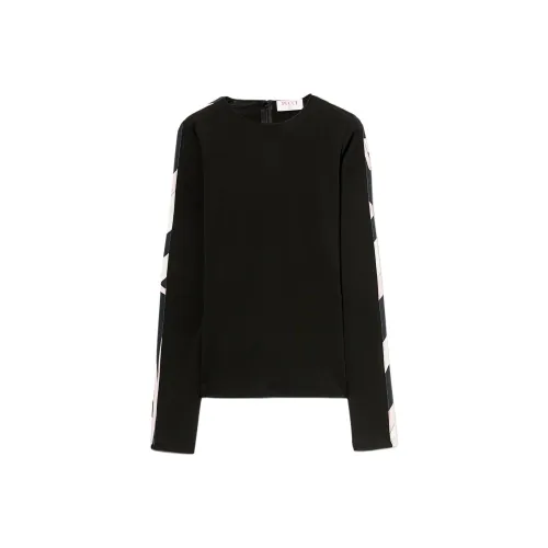 EMILIO PUCCI Черные Женские T-рубашки