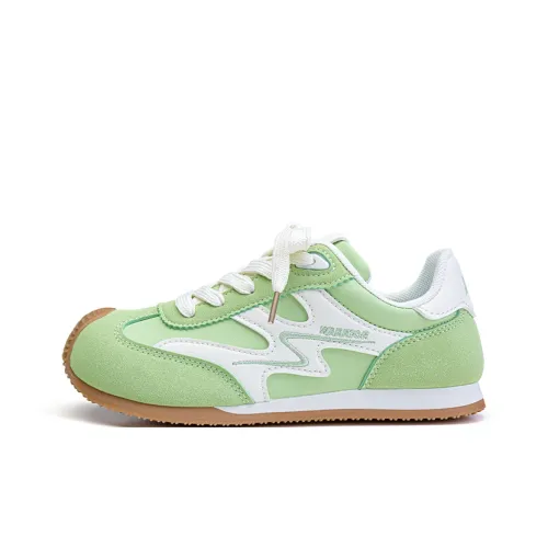 Warrior Покрытие Устойчивое к истиранию Легкий Противоскользящий Низкий Топ Немецкие армейские кроссовки Женские Гинкго-зеленый