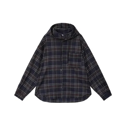 Find Yourself Темно-синяя Унисекс Рубашка