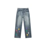 ❤Синий[Многоцветный Молния Позиционирование Стиль]