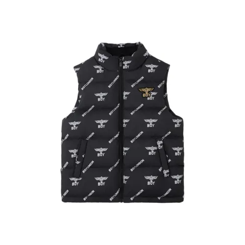 BOY JUNIOR С принтом по всей поверхности Логотип Модный тренд Майка Детская