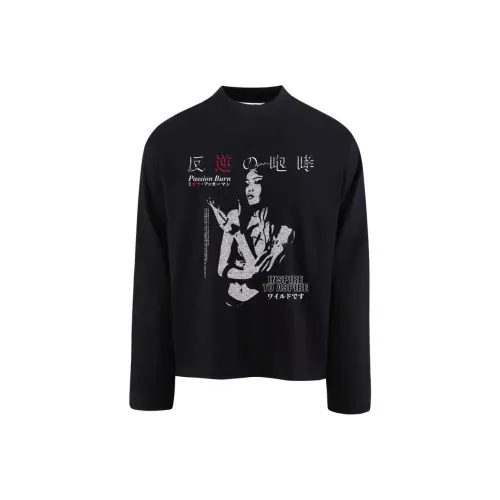 HRDW Черный Унисекс T-рубашки