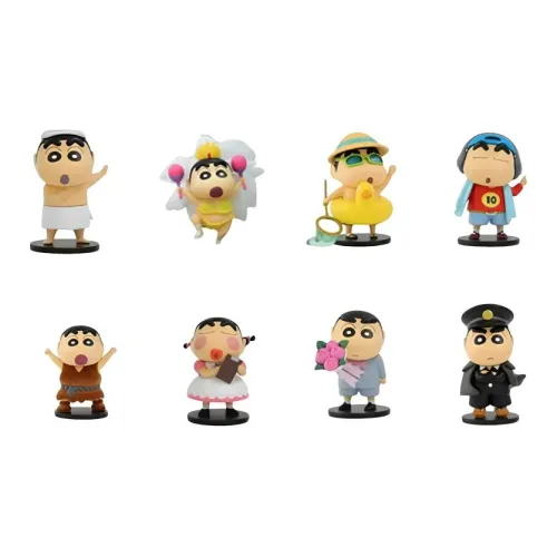 52TOYS Shinnosuke Nohara Crayon SHIN Chan Персонаж Костюм Коллекция Слепые Коробки Целая Коробка 8 Упаковок