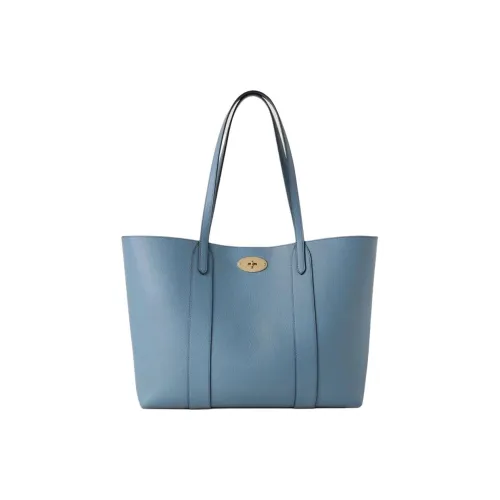 Mulberry Bayswater Телячья кожа Сумка через плечо Женская Синяя
