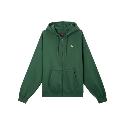 Джордан Brooklyn FleeceOVERSIZED Толстовка Мужская Пихта Зеленый Парус Белый