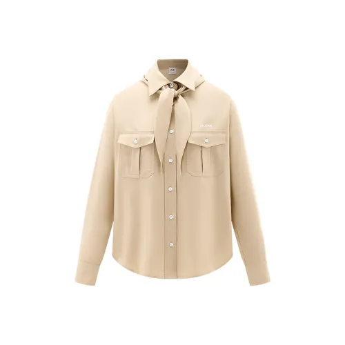 A21 Khaki Женские Рубашки