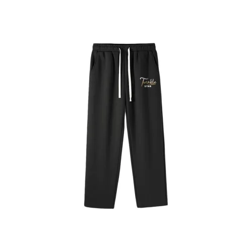 Хлопок Унисекс Повседневные Штаны