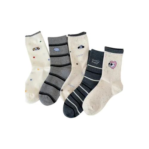 MIIOW Spring And Summer Носки Crew Женские