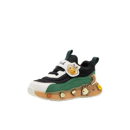 B.Duck Желтая уточка Oтскок And Дышащий Низкий Топ Повседневная обувь Детская