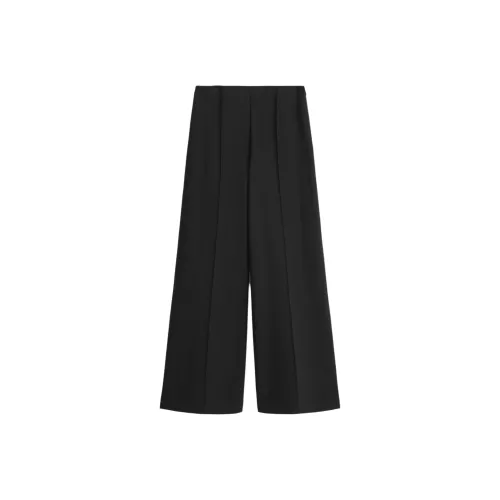 COS Черные Женские Повседневные Брюки