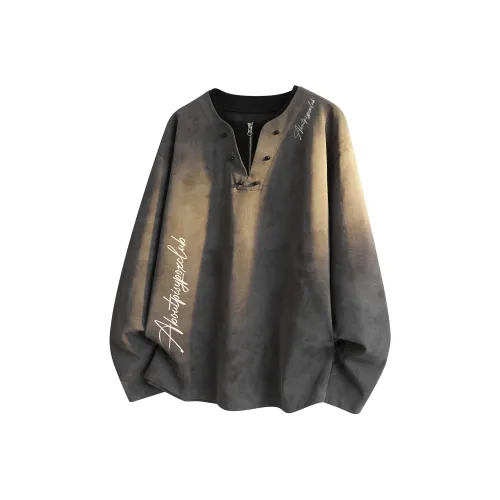 PISYPOX Длинный рукав Т-рубашка Унисекс