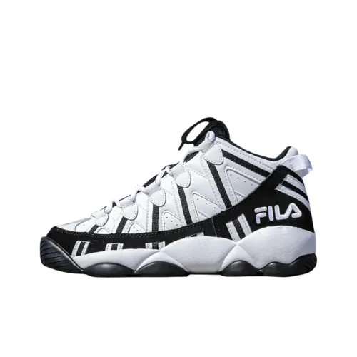 FILA Spaghetti Винтажные баскетбольные кроссовки Мужской Белый черный