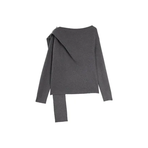 ELLE Темно-серый Женский Трикотаж