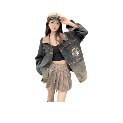 REMOULD Синий Женские Джинсовые Куртки