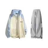 Абрикосовый, Светло-Синий, Темно-Серый