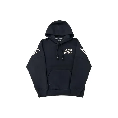 ANTA Баскетбольный худи унисекс основной цвет черный