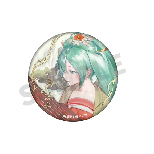 GOODSMILE MOMENT Hatsune Miku Высокогорный и Текущая Вода Коллекция Значки