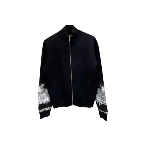 VERSACE Мужские черные свитеры