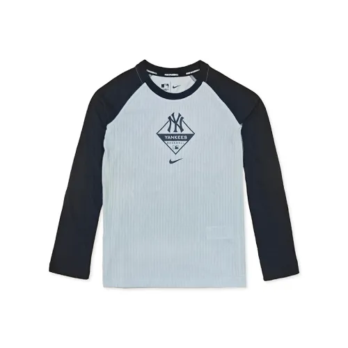 Nike MLB New York Yankees Дышащий Удобный Модный Универсальный Светло-серый Для детей от 3 до 7 лет