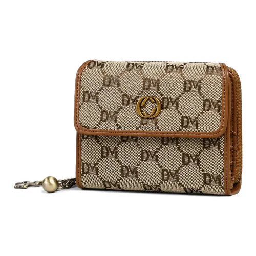 PT'SON Ткань Синтетическая кожа Кошелек Женские Хаки