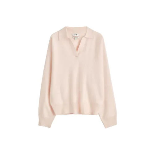 COS Светло-розовый Женские кашемировые свитеры