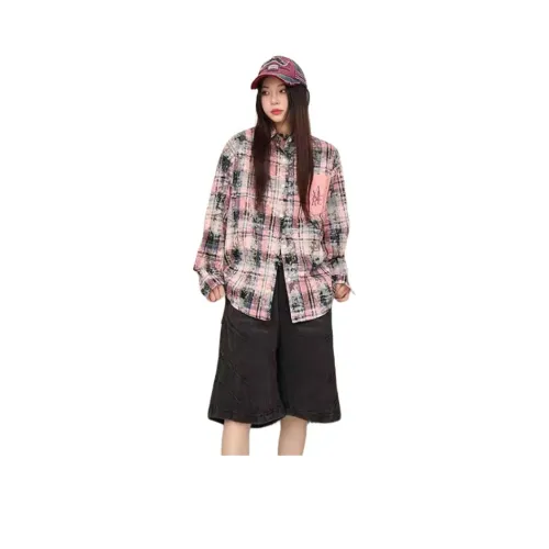 9c collective Розовые Женские Рубашки