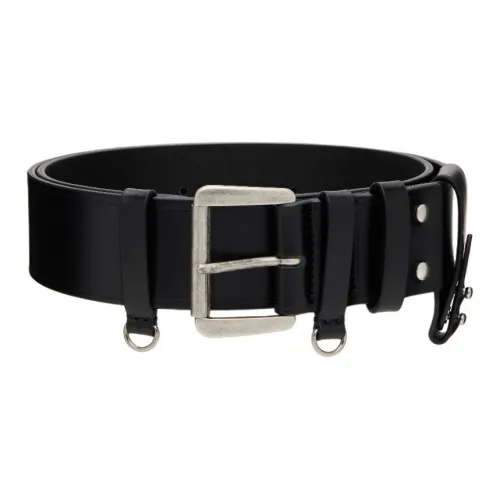 Ann Demeulemeester Кожаные ремни Женские Черный 4CM