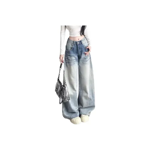 ACHIEVE ACHV Vintage Light Unisex Jeans