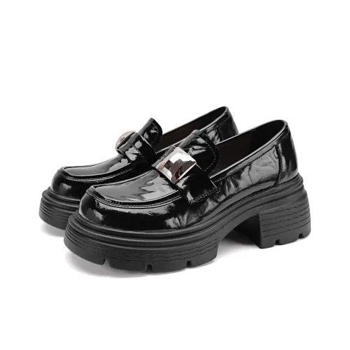 safiya Лоферы Черные Женские