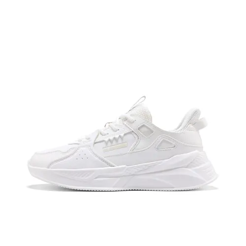 361° Амортизация Дышащий Легкий Низкий Топ Повседневная Обувь Женская Перьевая Белый