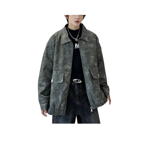 P8H9 Унисекс Кожаные куртки