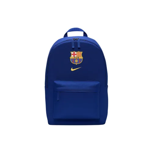 Nike Полиэстер Рюкзак Унисекс Королевский Синий