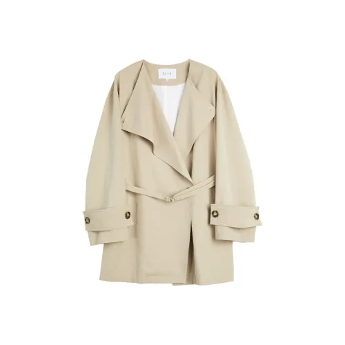 ELLE Khaki Женская тренч-куртка