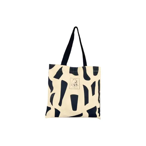 BEAUTIFUL AND CHARMING Геометрический Медведь Холщовая Сумка Повседневная Сумка Переносная Сумка для Хранения