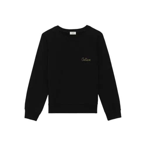 CELINE Черные Женские Свитшоты