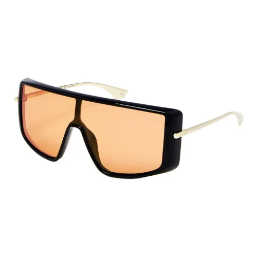 McQ Alexander McQueen Нерегулярная форма Солнцезащитные очки Женские Черный