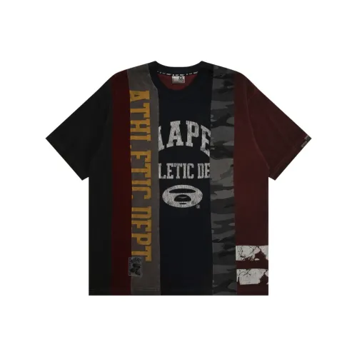 Aape Темно-красный NYX Мужская T-рубашка