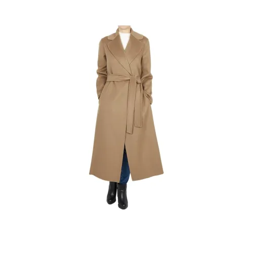MaxMara Коричневое Женское Пальто
