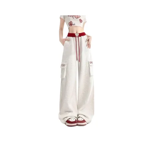 REMOULD Белый Серый Женские Повседневные Штаны